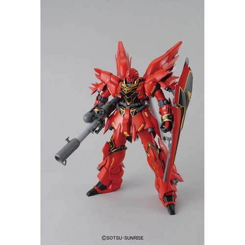 Mobile Suit Gundam Unicorn Sinanju Anime Color Version Master Grade 1:100 Scale Model Kit