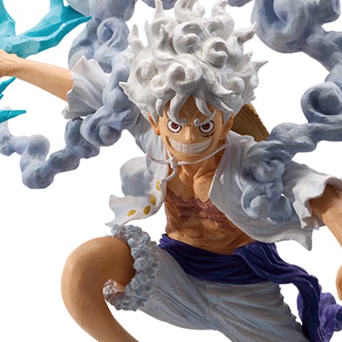One Piece Monkey D. Luffy Gear 5 EX Devils Volume 3 Ichibansho Statue