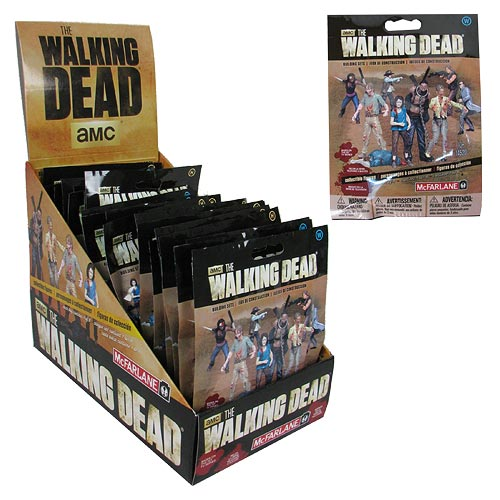 The Walking Dead Building Set Mini-Figure Wave 1 Case