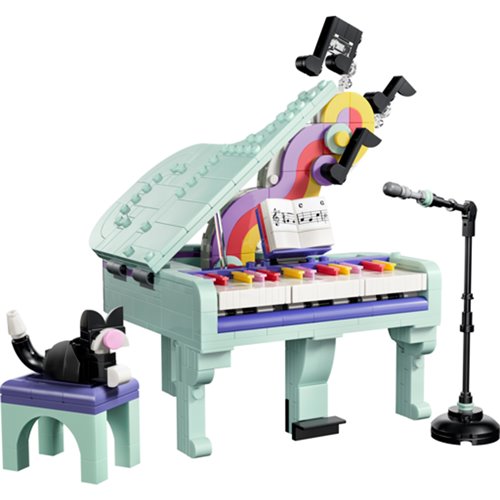 LEGO® Creator 31392 3-in-1 Music Decor Piano with Cat