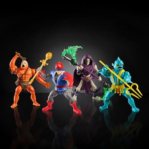 Masters of the Universe Origins Battle for Subternia Action Figure 4-Pack - Exclusive