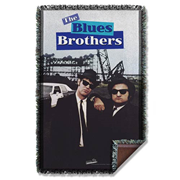 The Blues Brothers Poster Woven Tapestry Blanket
