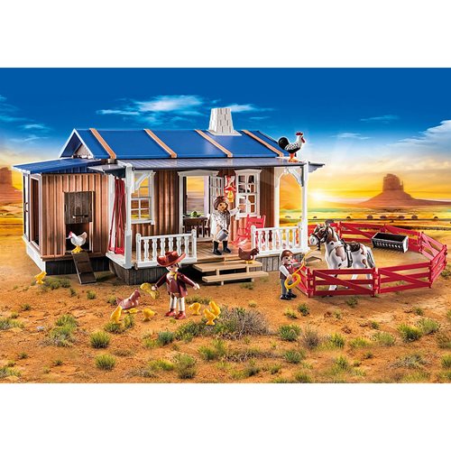 Playmobil 70945 Western Ranch Playset - Entertainment Earth