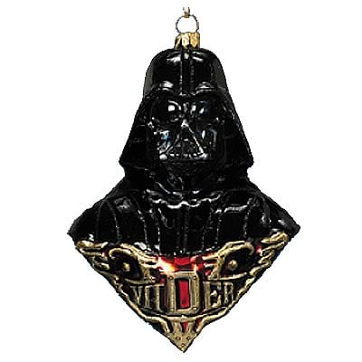 Star Wars Darth Vader Polonaise Glass Ornament
