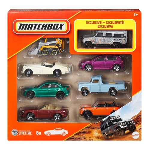 Matchbox 1:64 Scale 2025 Wave 5 Die-Cast Vehicle 8-Pack Case of 6