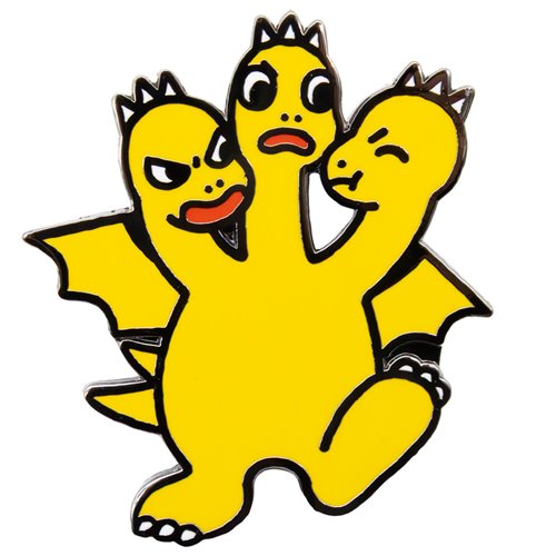 Chibi Godzilla Raids Again Mystery Blind-Box Enamel Pins Case of 12