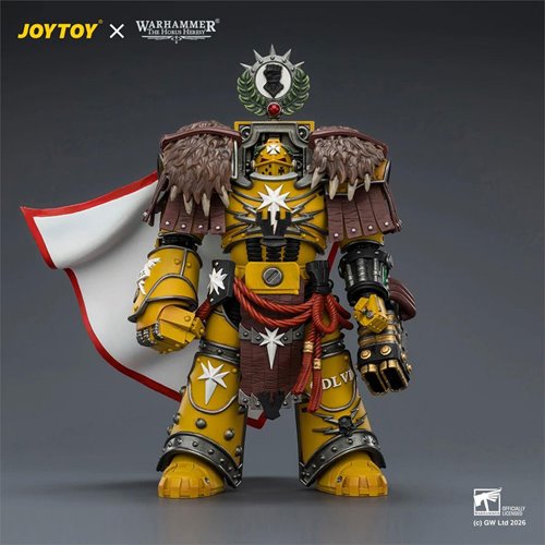 Joy Toy Warhammer The Horus Heresy Imperial Fists Lord Castellan Evander Garrius 1:18 Scale Action F