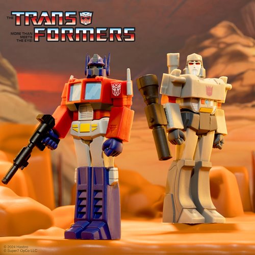 Transformers The Ark ReAction Figure Playset with Optimus Prime and Megatron ReAction Figures