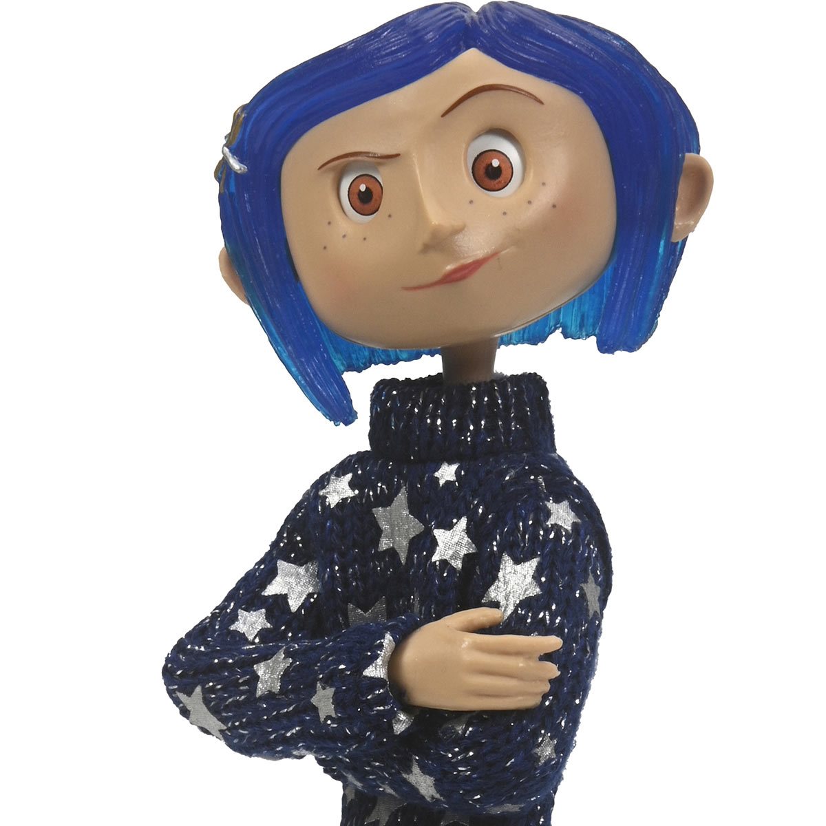Coraline in Star Sweater Action Figure - Entertainment Earth