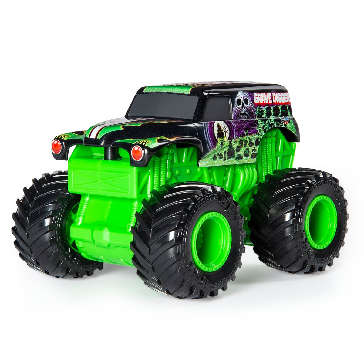 Monster Jam Grave Digger Rev 'N Roar 1:43 Scale Monster Truck Vehicle