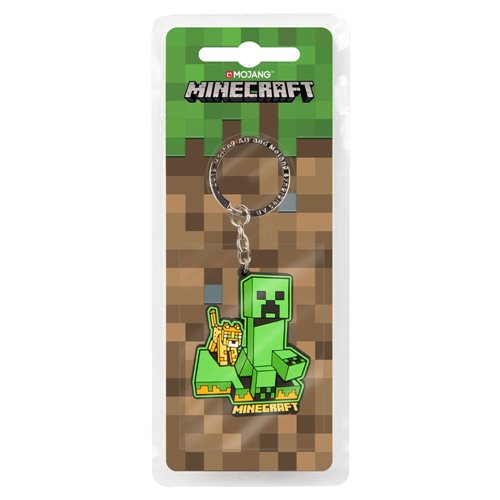Minecraft Craftable Creeper Chase Keychain