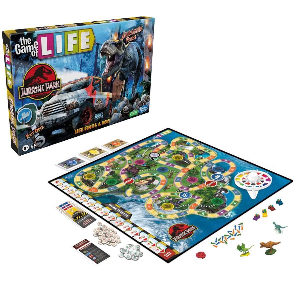  Hasbro The Game of Life: Twists & Turns Electronic Edition -  Board Game : Toys & Games