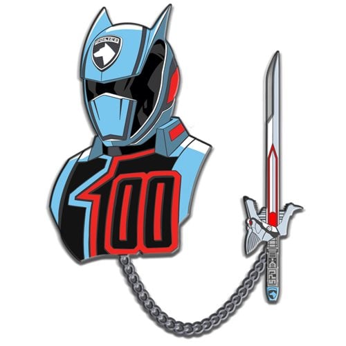 Power Rangers Space Patrol Delta Shadow Ranger Lapel Pin Set