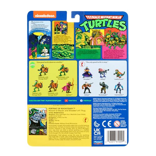 Teenage Mutant Ninja Turtles Original Classic Villains Wave 2 Basic Action Figure Case of 6