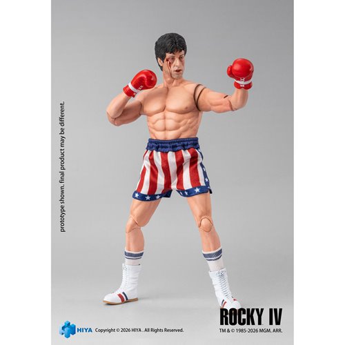 Rocky IV Rocky Boxer Version Exquisite Super Series 1:12 Scale Action Figure
