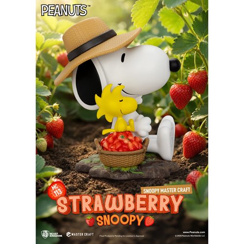 Peanuts Snoopy Strawberry Snoopy MC-113 Master Craft Statue