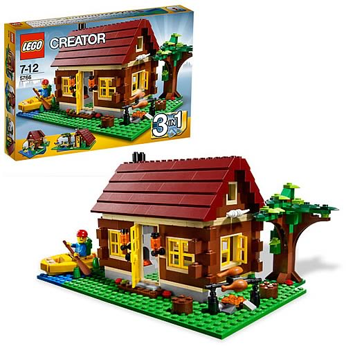 tjene Turbine pasta LEGO 5766 Log Cabin - Entertainment Earth