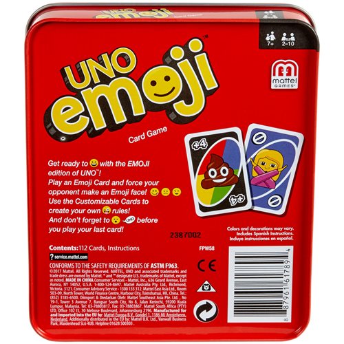 UNO Emoji Card Game
