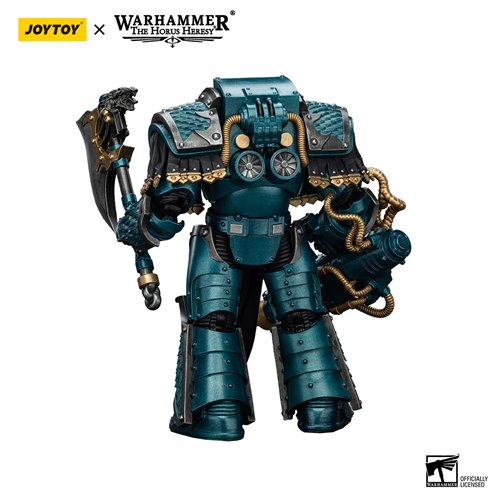 Joy Toy Warhammer The Horus Heresy Alpha Legion Lernaean Terminator with Conversion Beam Cannon 1:18