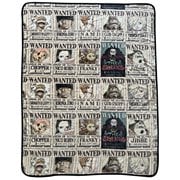 One Piece Wanted Throw Blanket