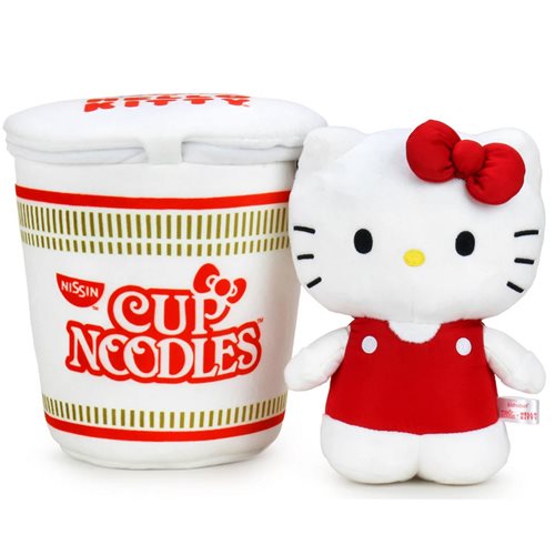 Hello Kitty x Nissin Cup Noodles "Fork & Bow" Interactive Plush