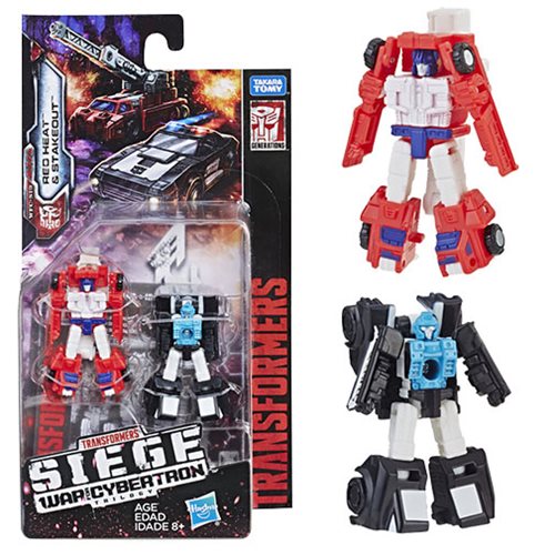 Hasbro Transformers E4494 Generations Siege Actionfiguren Red Heat & Stakeout 