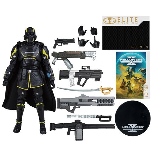 Helldivers 2 B-01 Tactical McFarlane Elite Edition #10 7-Inch Deluxe Action Figure