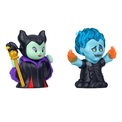 Disney Villains Maleficent and Hades Little People Collector Figure Set