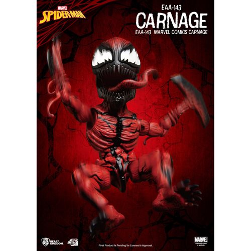Marvel Comics Carnage EAA-143 Action Figure