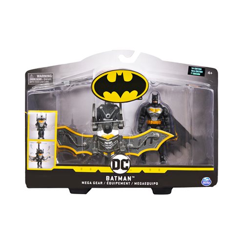 Batman Transforming Armor Mega Gear Deluxe 4-inch Action Figure