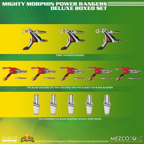Mighty Morphin' Power Rangers One:12 Collective Deluxe Boxed Set