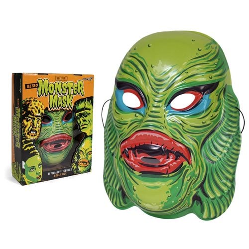 Universal Monsters Green Gill Man Creature from the Black Lagoon Mask