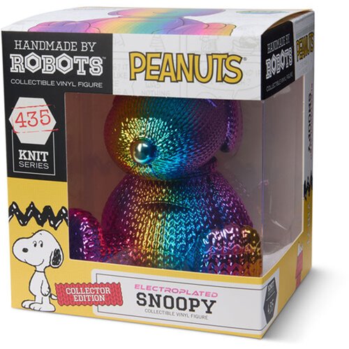 Peanuts Snoopy #435 Electroplated Handmade by Robots Vinyl Figure