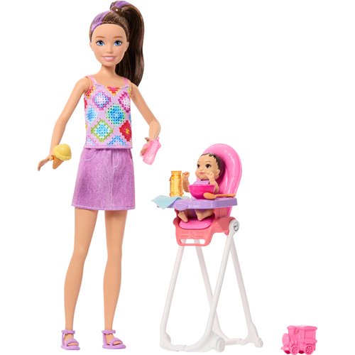 Barbie Family & Friends Skipper High Chair Playset and Doll