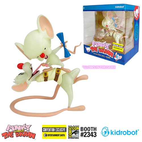 Pinky and the Brain Radioactive Glow-in-the-Dark Vinyl Figure - Convention Exclusive
