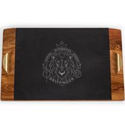 Harry Potter Gryffindor Covina Acacia and Slate Black with Gold Accents Serving Tray