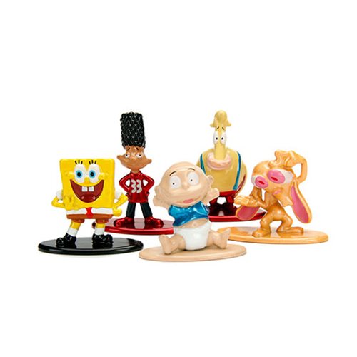Nickelodeon Nano Metalfigs Die-Cast Mini-Figure 5-Pack Set