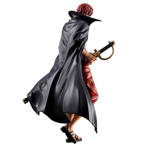One Piece Shanks Red Hair Pirates Masterlise Expiece Ichibansho Statue