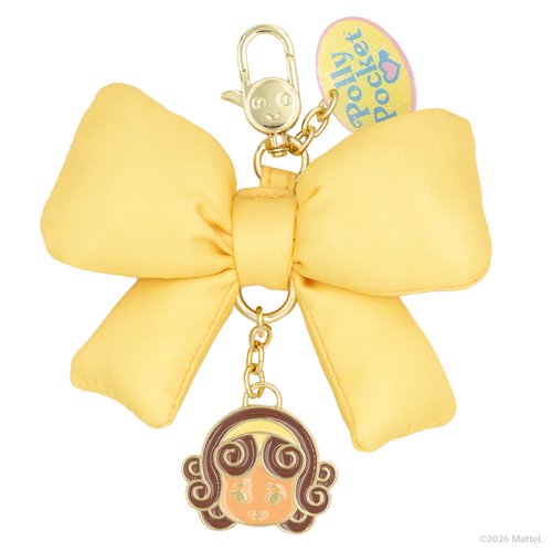 Polly Pocket Mystery Blind-Box Random Puffy Bow Bag Charm
