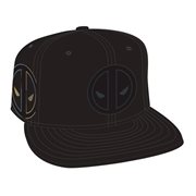 Deadpool Logo Side Flect Snap Back Cap