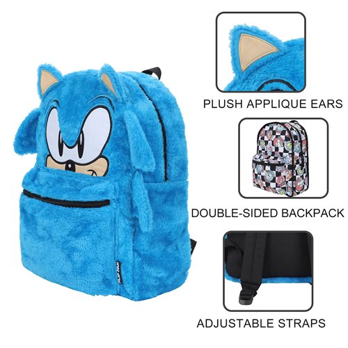 Sonic the Hedgehog Reversible Backpack