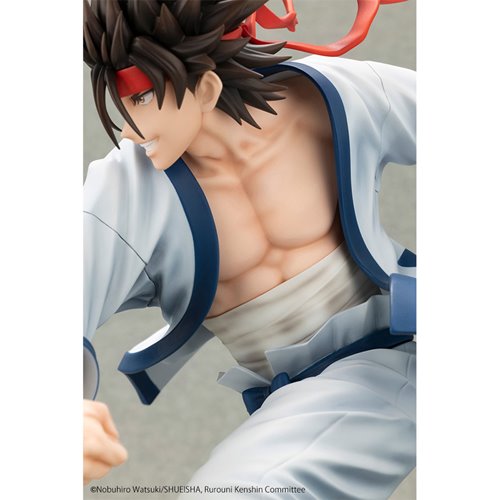 Rurouni Kenshin Sanosuke Sagara ARTFX J 1:8 Scale Statue
