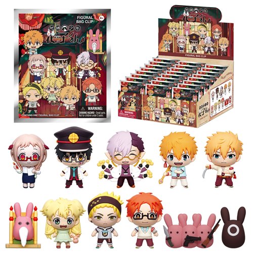 Toilet-Bound Hanako-kun Series 3 3D Foam Bag Clip Random 6-Pack