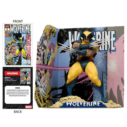 Marvel Wave 5 Wolverine #85 1:10 Scale Posed Figure with Scene