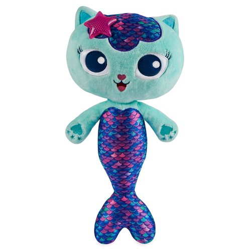 Gabby's Dollhouse MerCat 14-Inch Talking Plush