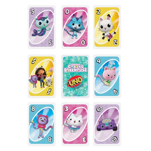 UNO Junior Gabby's Dollhouse Card Game