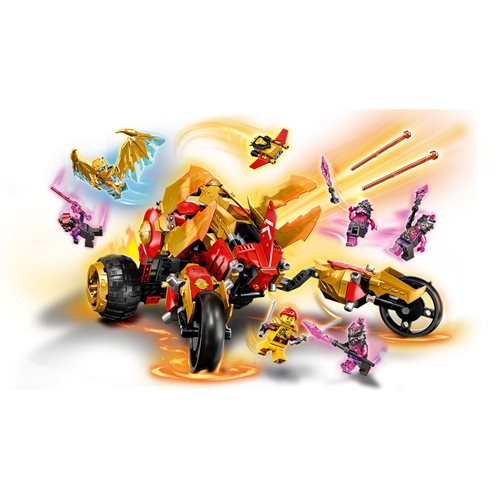 LEGO 71773 Ninjago Kai's Golden Dragon Raider