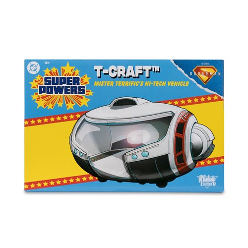 DC Super Powers Vehicles Wave 5 Superman Movie T-Craft Mr. Terrific's Hi-Tech Vehicle