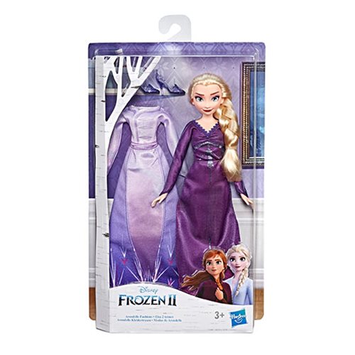 Frozen 2 Doll and Fashion Wave 1 Set
