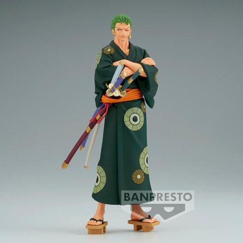 置物 wanococoro One Piece Roronoa Zoro Yukata Version The Grandline Series Wano